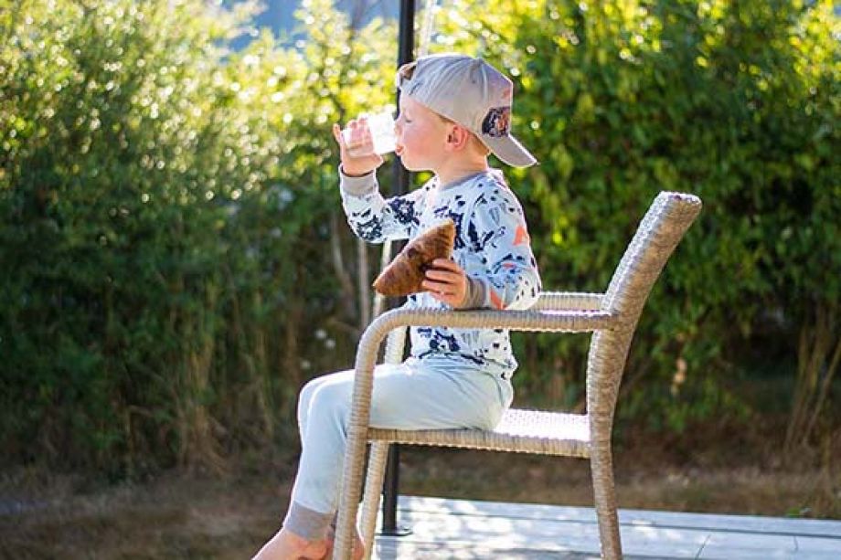 kinderen op kleine camping in Frankrijk met Nederlandse eigenaar