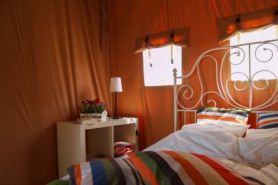 safaritent huren in frankrijk met 2 slaapkamers